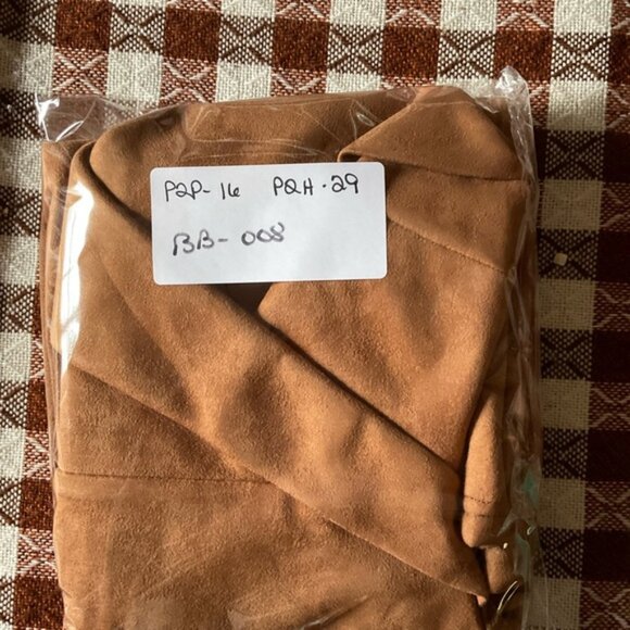 Lulu's Chic Tan Mini Dress. Spaghetti straps. Size M. - Picture 9 of 9